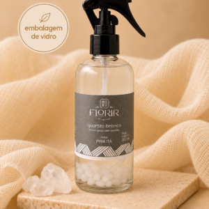 Home Spray Energético com Cristais - Quartzo Branco