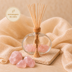 Difusor de Varetas - Quartzo Rosa