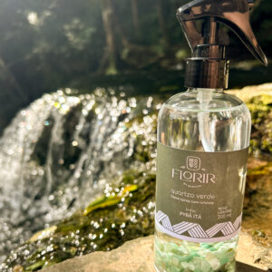 Home Spray Energético com Cristais - Quartzo Verde