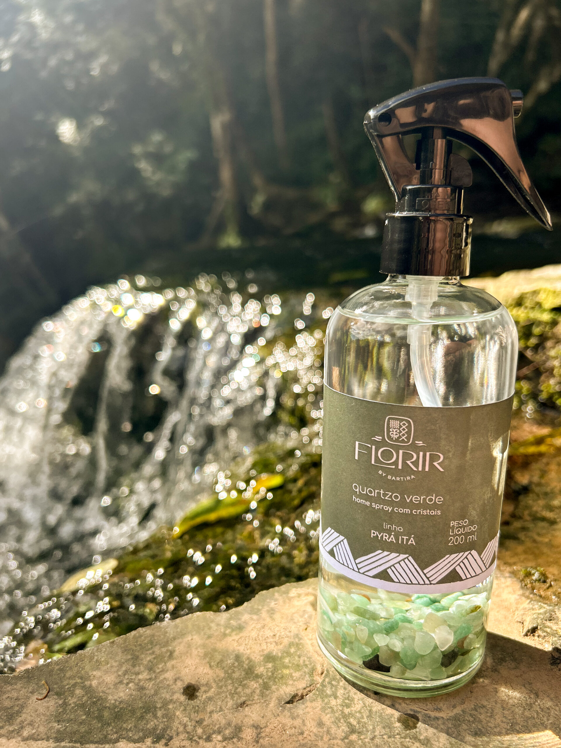 Home Spray Energético com Cristais - Quartzo Verde - Imagem 2
