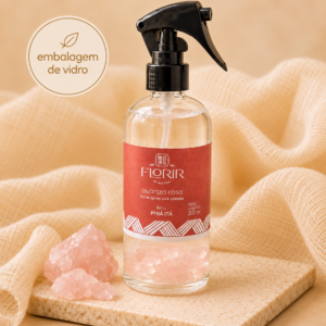 Home Spray Energético com Cristais - Quartzo Rosa
