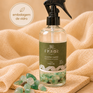 Home Spray Energético com Cristais - Quartzo Verde